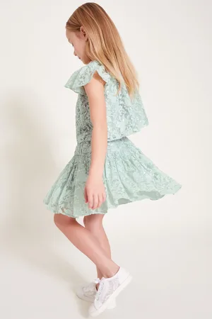 Monsoon Thea Sequin Lace Skirt9