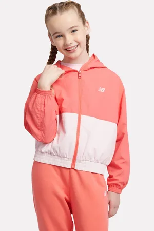 New Balance Kids Athletics Mesh Lined Wind Cheater Jacket122128cm
