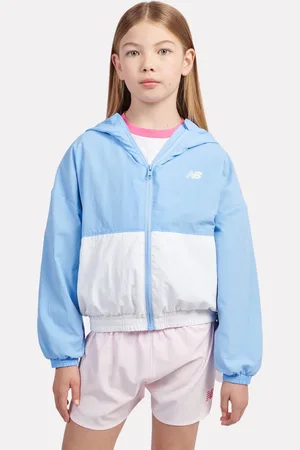 New Balance Kids Athletics Mesh Lined Wind Cheater Jacket140146cm