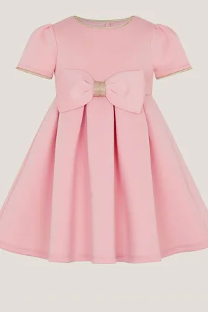 Monsoon Baby Short Sleeve Bow Dress5662cm