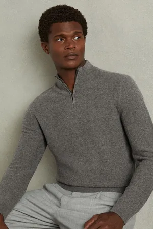 Reiss Chester Wool Zip-Neck JumperXL