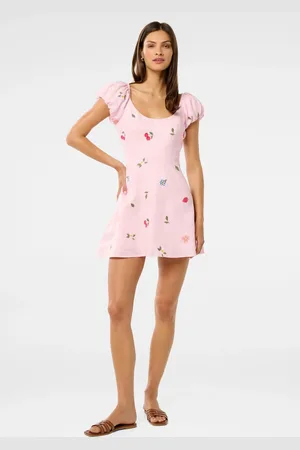 Forever New Pure Clara Embroidered Mini DressEU 44 (UK 16)
