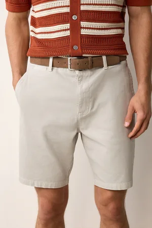 Next Faux Suede Belted Chino Shorts30W x 31L (UK 30 R)