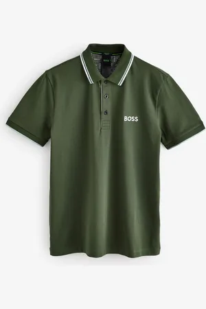 HUGO BOSS Paddy Pro Tipped Collar Polo ShirtLarge
