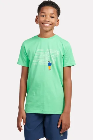 New Balance Kids Chalkboard Graphic 100% Cotton T-Shirt7
