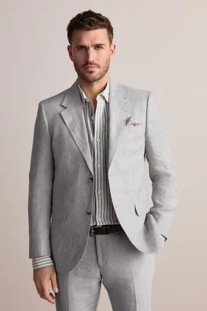 Next Slim Fit Leomaster Italian Fabric Suit Jacket46 Lang (UK 36 L)