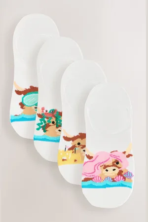 Next 4 Paar footsiesSmall-Medium