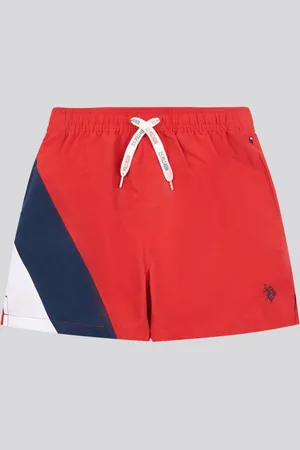 U.S. Polo Assn. U. S. Polo Assn. Boys Cut and Sew Swim Shorts152158cm