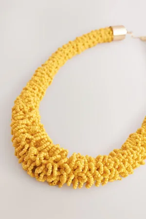 Next Beaded Tube NecklaceEén