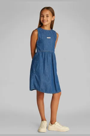 Calvin Klein Denim Shirt Dress158164cm