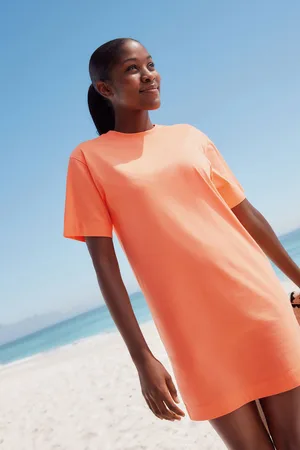 Next 100% Cotton T-Shirt DressEU 42 (UK 14)