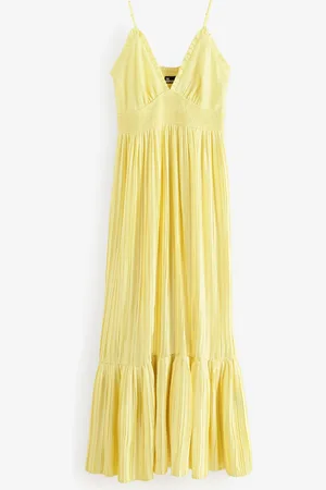 The Kooples V-Neck Sheered Waist Cami Maxi Dress36
