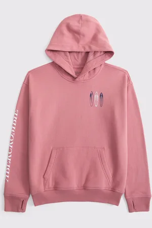 Abercrombie & Fitch Blue Back Graphic Hoodie146152cm
