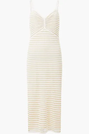 French Connection 100% Cotton Jerry Knit Strappy Dressxlarge