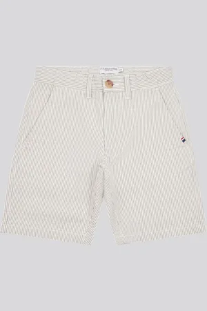 U.S. Polo Assn. U. S. Polo Assn. Seersucker 100% katoenen chino voor jongens122128cm