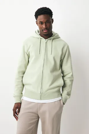 Next Cotton-Rich Jersey Zip Up HoodieSmall