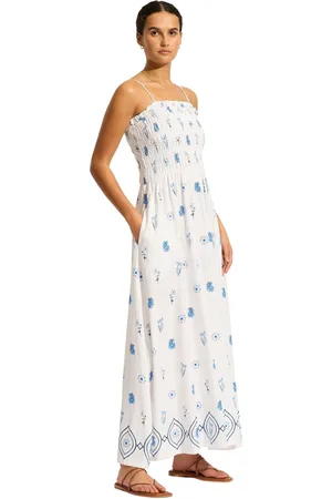 Seafolly Shirred Maxi Dresssmall
