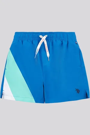 U.S. Polo Assn. U. S. Polo Assn. Boys Cut and Sew Swim Shorts140146cm