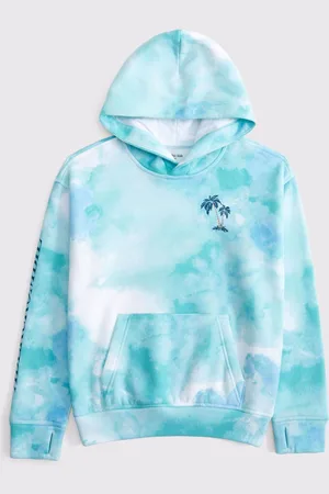 Abercrombie & Fitch Blue Back Graphic Hoodie158164cm
