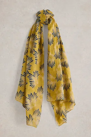 White Stuff Sundance Floral Printed Scarfeen