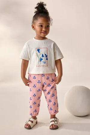 Next Set van 100% katoenen T-shirt en broek (3mnd-7jr)6
