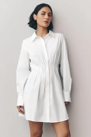 Next Mini-jurk met korsettaille van 100% katoenEU 52 (UK 24)