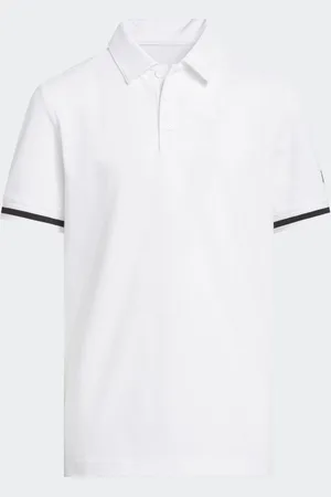 adidas Kids Piqué Club White Polo Shirt122128cm