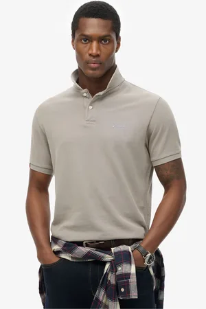 Superdry Vintage Destroy Relaxed 100% Cotton Polo ShirtSmall