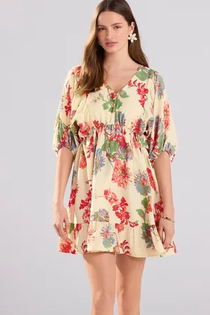 Next Volume Sleeve Tie Mini DressEU 36 Petite (UK 4 P)