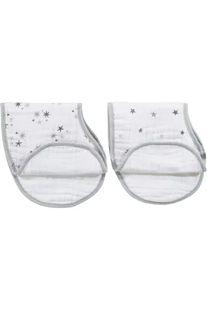 Aden + Anais Burpy Muslin Twinkle 100% Cotton Bibs 2 PackEén