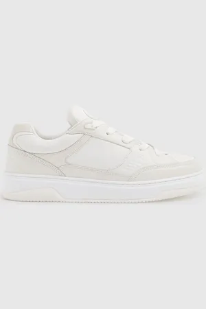 Reiss Alvar Panelled Leather TrainersEU 46 (UK 12)