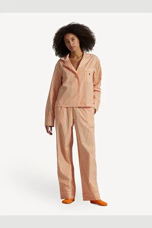 Ralph Lauren Shirting Stripes Core 100% Cotton Pyjamas Setlarge