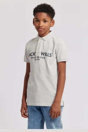 Jack Wills Boys Pique 100% Cotton Polo Shirt15