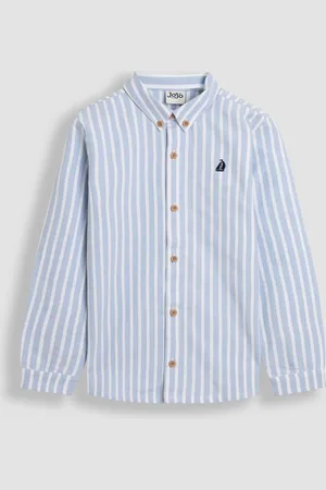 JoJo Maman Bébé Striped Shirt128134cm
