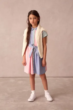 Superdry Colourblock 100% Organic Cotton Dress140146cm