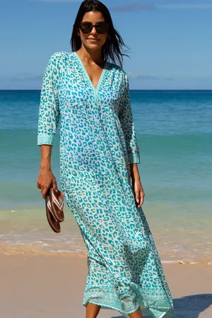 ASPIGA Long Sleeve Viola 100% Organic Cotton Dresslarge