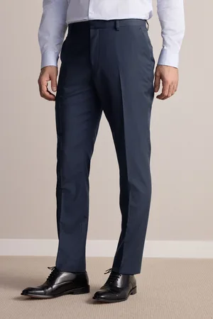 Next Slim Fit Signature Marzotto Italian Wool Fabric Suit Trousers32r