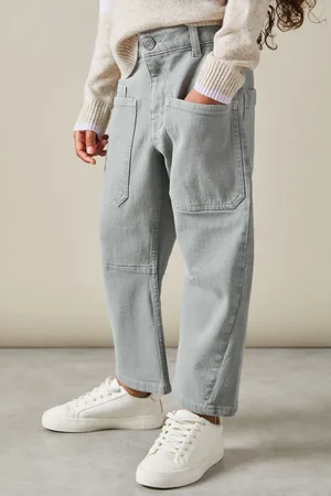 Reiss Nora Barrel Leg Cargo Trousers9