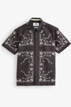 Anerkjendt Theo Flower Print Shirtxlarge