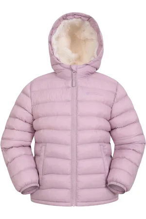 Mountain Warehouse Kids Seasons Water Resistant Faux Fur Lined Padded Jacket5