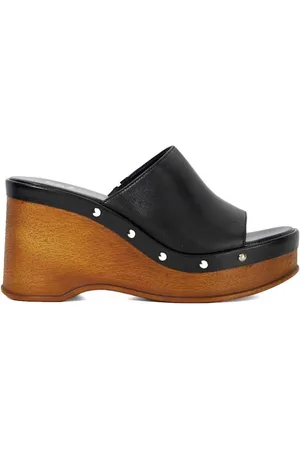 Dune Kule Studded Wedge Mule Sandalseu355