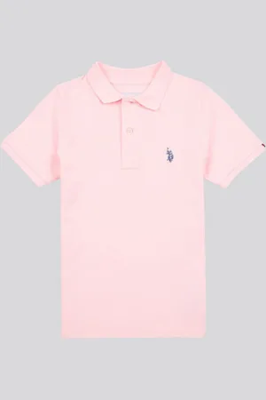 U.S. Polo Assn. U. S. Polo Assn. Boys Double Horsemen 100% Cotton Polo Shirt140146cm