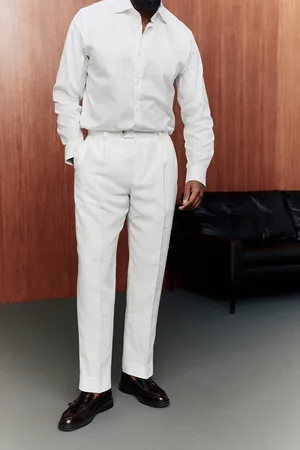Next Slim-fit pantalon van linnenmix36l