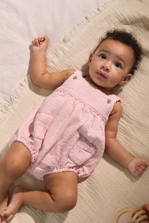 Next Baby Broderie Romper (0mths-3yrs)56cm
