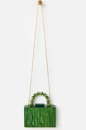 Oliver Bonas Marbled Box Clutch Bageen