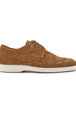 JONES BOOTMAKER Kolten Leather Lace-Up Shoesuk11eu45