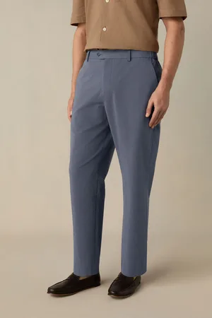 Next Slim Fit Striped Seersucker Suit Trousers32r
