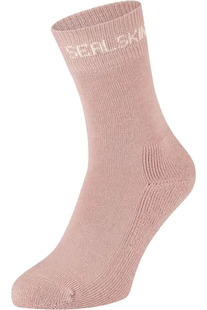 Sealskinz Pink Suffield Solo Merino SocksL
