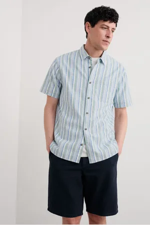 Seasalt Cornwall Mens Dopper Short Sleeve Shirtxlarge