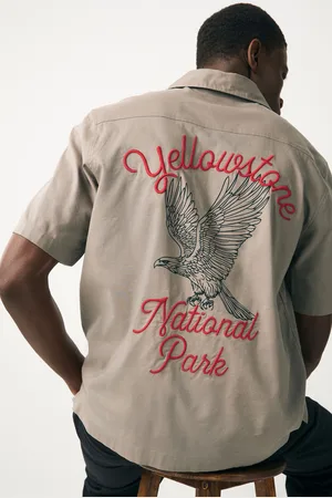 Next National Park Back Print Short Sleeve Shirtxlarge